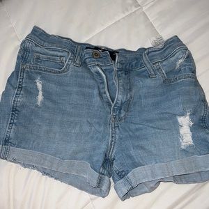 Hollister high-rise jean shorts, 3” inseam